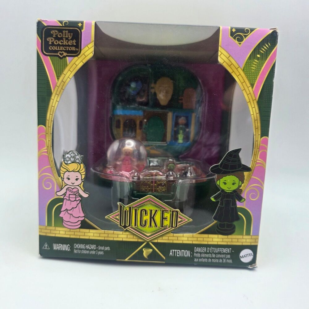 Polly Pocket Collector Wicked Emerald City Compact Playset Mattel New in Box